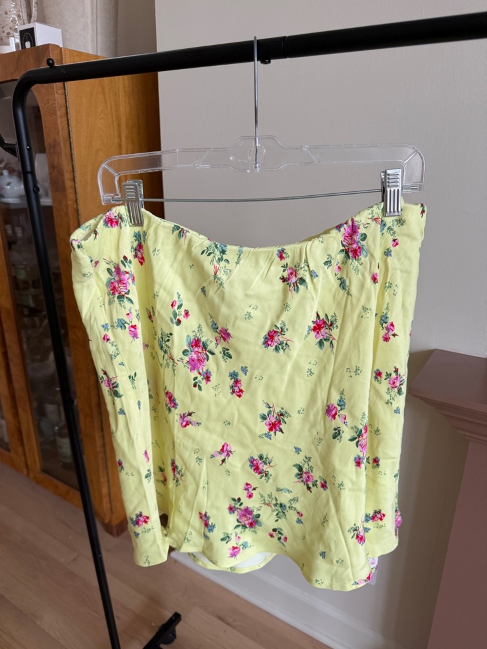Anthropologie Maeve Floral Miniskirt